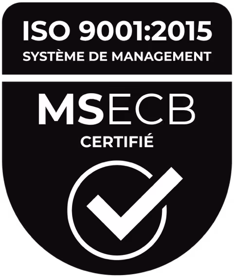 MSECB Certifié ISO 9001:2015